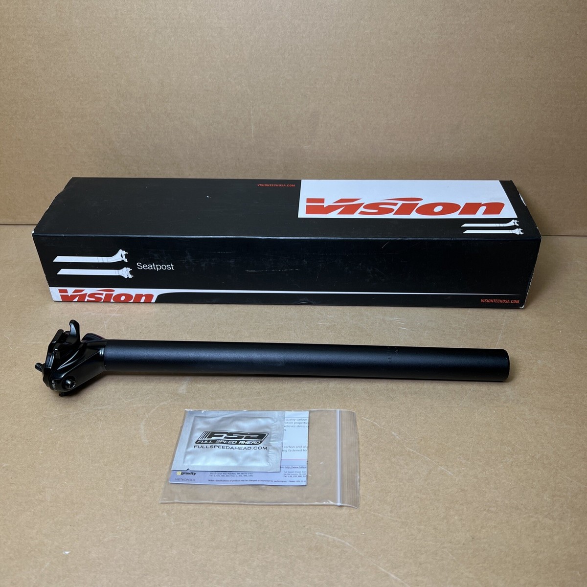 Vision Metron Di2 SB0 Seatpost 27.2 X 350mm, SP-KO-151-MTC Vision Metron Di2 SB0 Seatpost 27.2 X 350mm, SP-KO-151-MTC