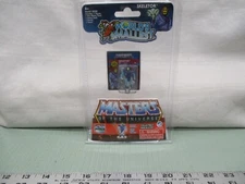 World's Smallest He Man Motu Skeletor Bad Guy Skull Staff Magic Mini Figure Part