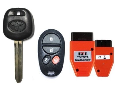 Toyota Avalon Solara 2004-08 chip key 44D Dot + Remote GQ43VT20T + Programmer A+