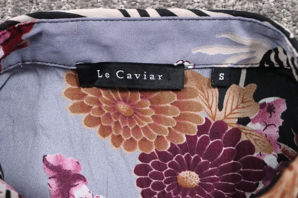 Blusa Le Caviar para mujer S Fairycore bohemia romántica acento de encaje frente a presión Foto 3 de 4