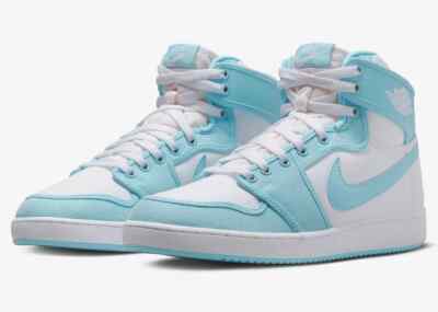 Nike Air Jordan 1 AJKO Retro Bleached Aqua Sneakers DO5047  display picture 3