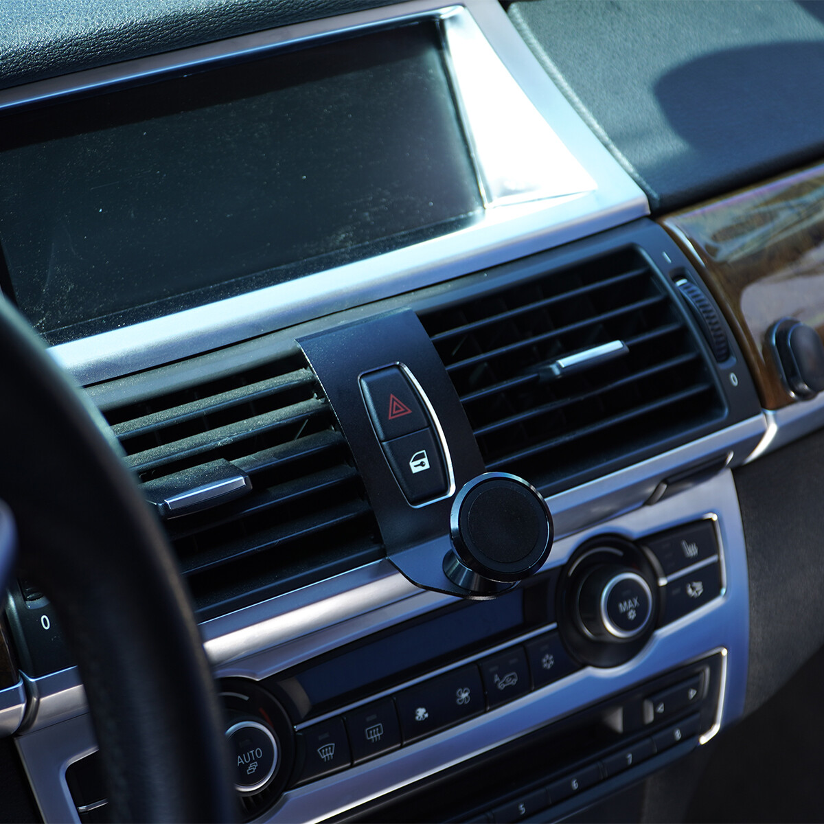 Black  Air Vent 360° Rotation Phone Holder for BMW X5 E70 X6 E71 E72 2008-13 US