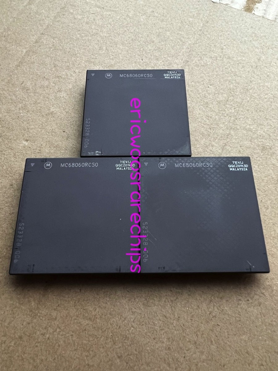 Motorola 68060 MC68060RC50 71E41J S23328-006 Rev6 Vintage Motorola 68060 MC68060RC50 71E41J S23328-006 Rev6 Vintage