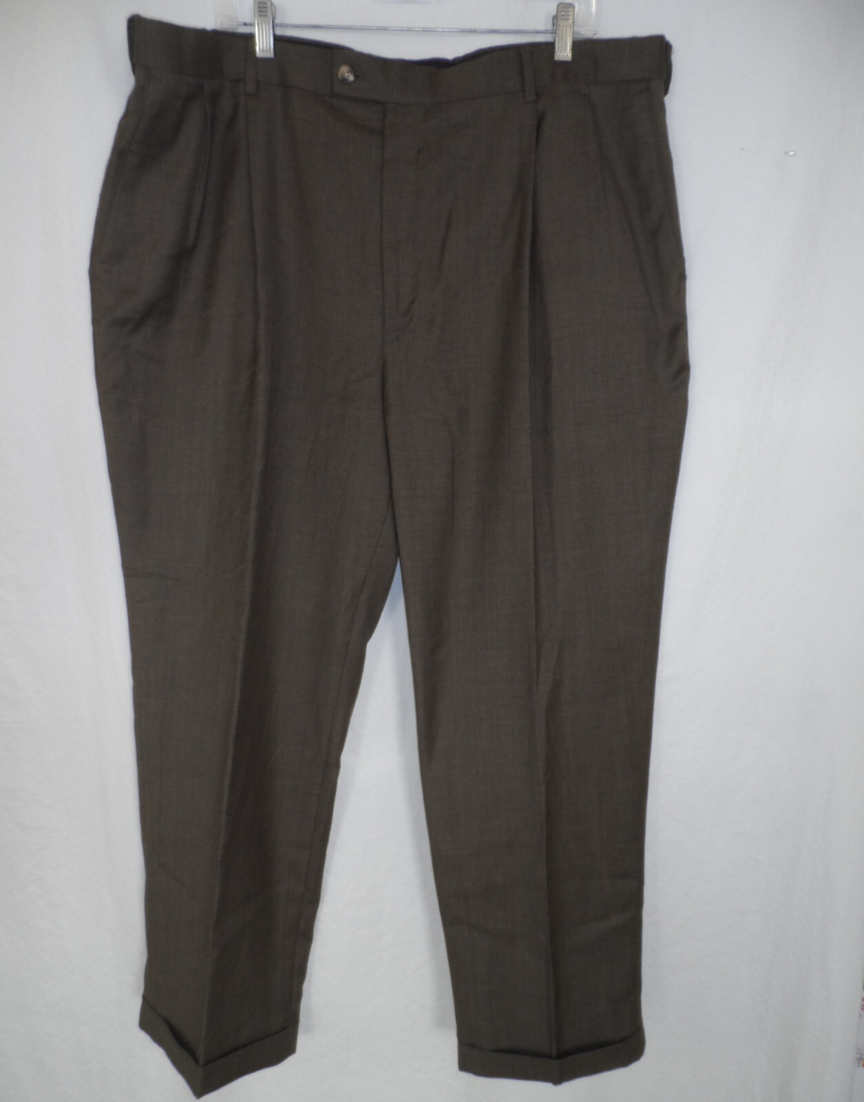 40 x 27 28 Black Brown Comfort Expandable Stretched Waist Men Dress