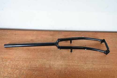 New Surly Long Haul Trucker Fork 700c Rigid Steel Bike Fork Black Uncut 400mm - Picture 4 of 12