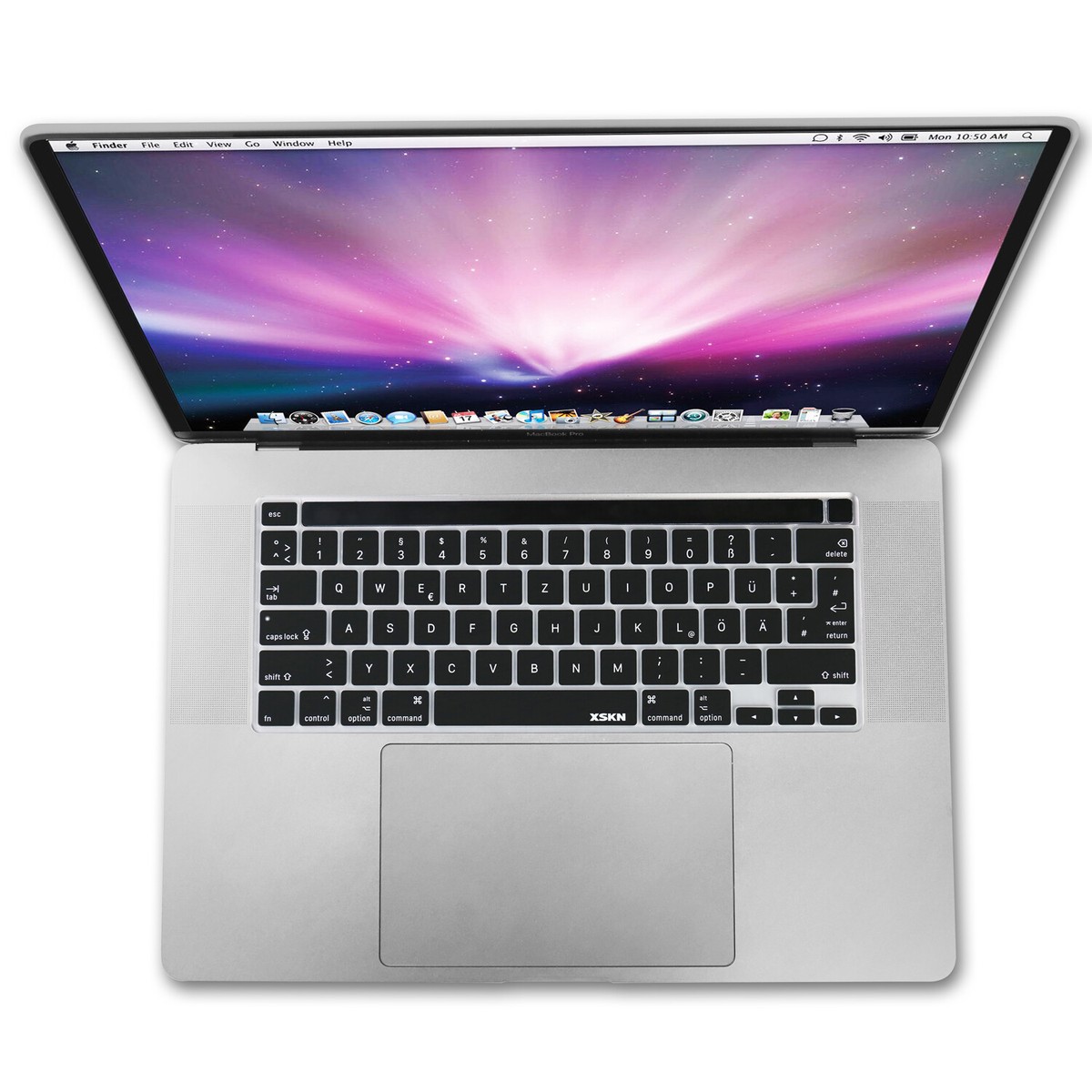 XSKN German Silicone Keyboard Cover Skin for Macbook Pro 13.3/16