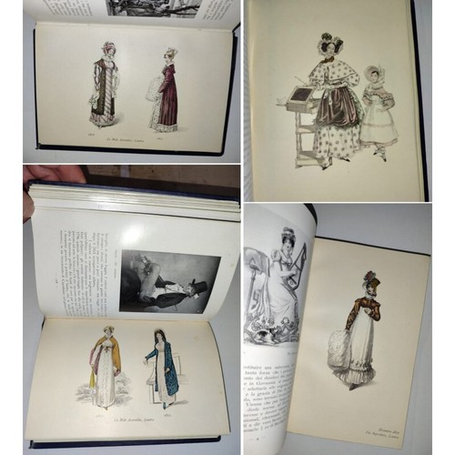STORIA MODA Maschile e Femminile tra Settecento Ottocento ILLUSTRATA 3 tomi 1909 - Picture 14 of 24
