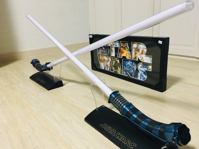 2 Asajj Ventress Force FX lightsabers 