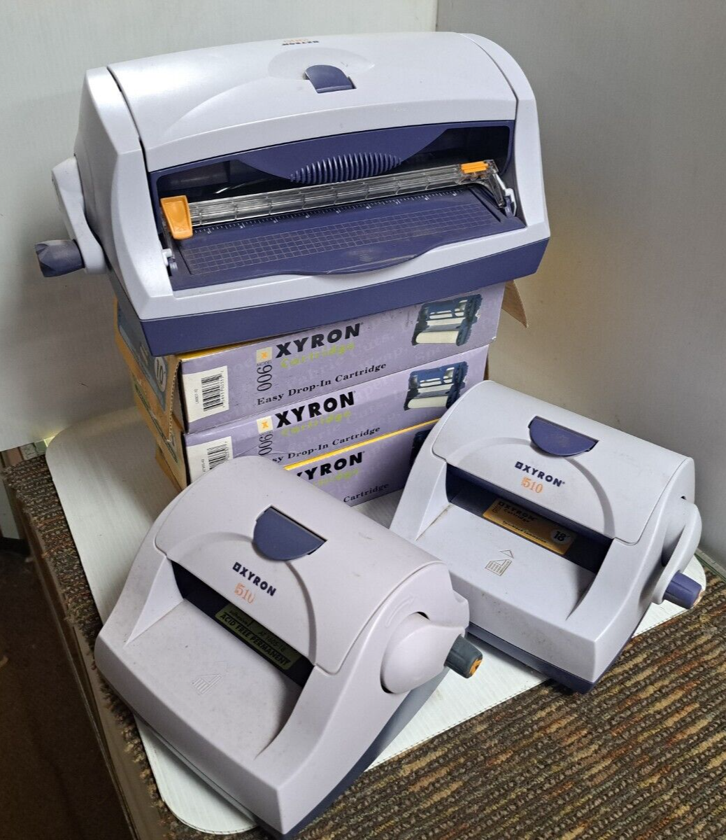 Xyron 900 Craft Sticker Maker with Laminator and Refill Cartridges  -image