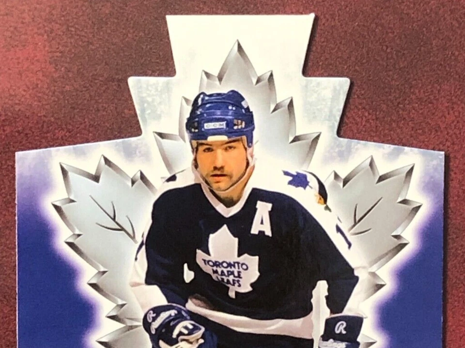 2017-18 Upper Deck Toronto Maple Leafs Centennial Die-Cut #68 Wendel Clark - Image 3 of 4