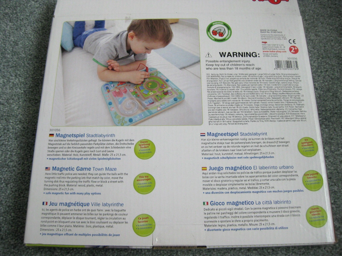 Haba Gioco Magnetico Città Labirinto Giochi Da Tavolo - Foto 6