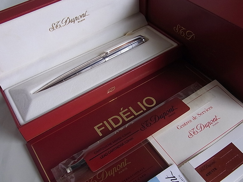 S.T. Dupont Fidelio Ballpoint Pen Lignes Recoupees | eBay