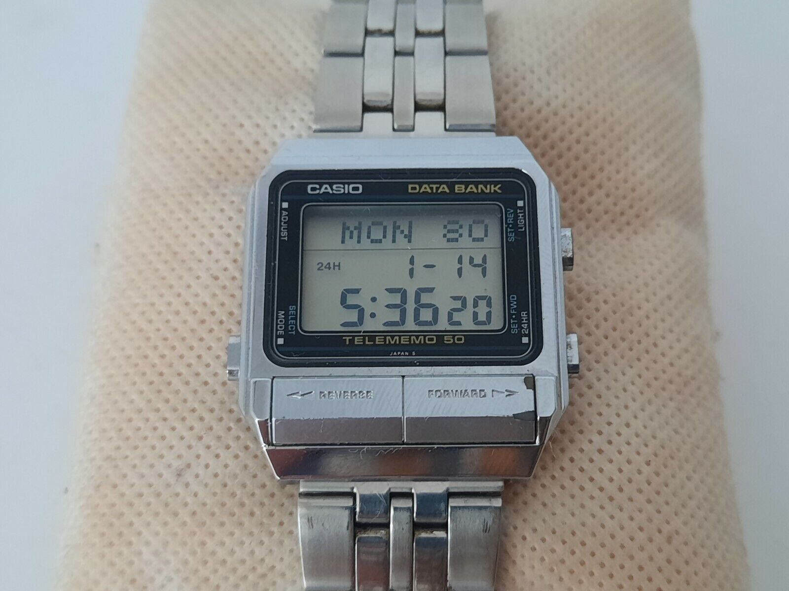 90s レア CASIO カシオ データバンク DB-33W DB33W 海外版-