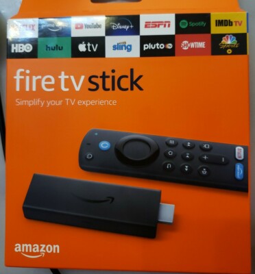BRAND NEW in Box Amazon Fire TV Stick 3rd Gen with Alexa Voice Remote (2021)