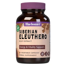 Bluebonnet Siberian Eleuthero Root Extract 60 Veg Capsules