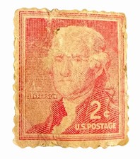 Very Rare! 1876 - 1919 US Postage Stamps USPS 2 Cent George Washington Red