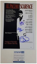 Scarface Cast Signed 12x18 Poster Photo ACOA