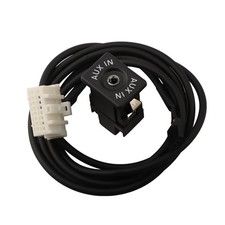 Car AUX Socket In-dash Connector Dashboard Radio Repair ABS Construction