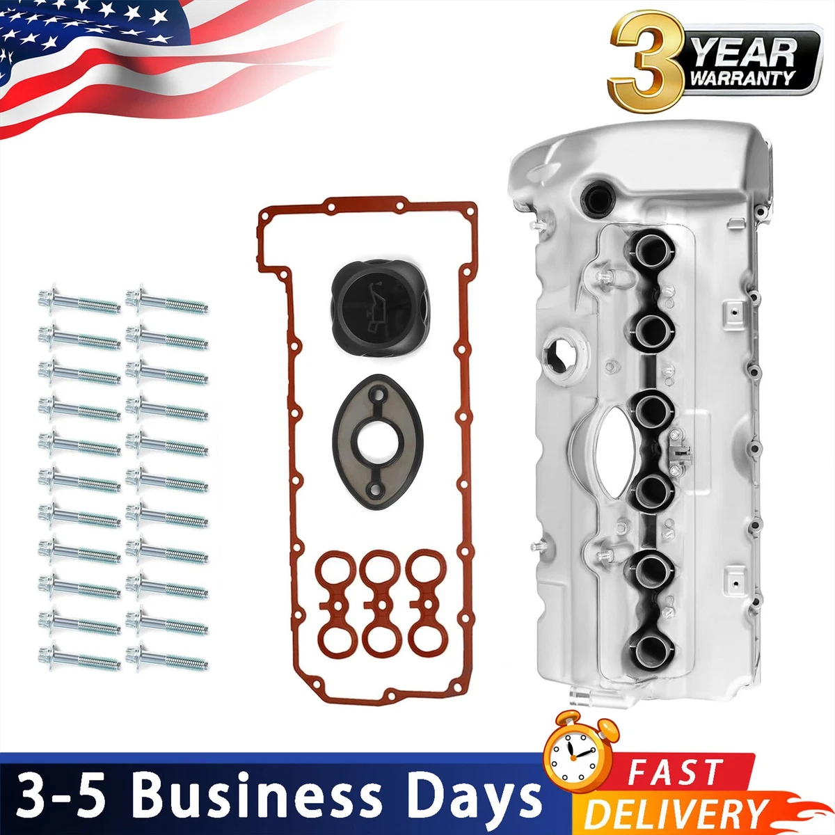 Victor Reinz Valve Cover Gasket Set With Rocker Shaft Plugs – BMW E30 325 E28 528 E34 525