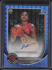 2025-26 Bowman #BCA-CMB Collin Murray-Boyles Chrome Autograph Blue Geo /150