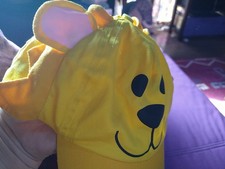 Yellow Children's Baseball Unisex Animal Beach Summer Cap Hat Kids Adjustable