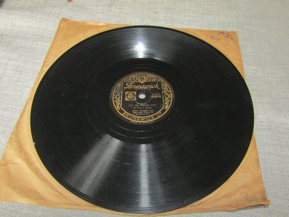 1944 Bing Crosby Amor, Amor / I'll Be Seeing You 10