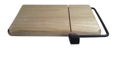 Prodyne Beechwood Cheese Slicer Wire Cutting Board Brown Wood Kitchen USA