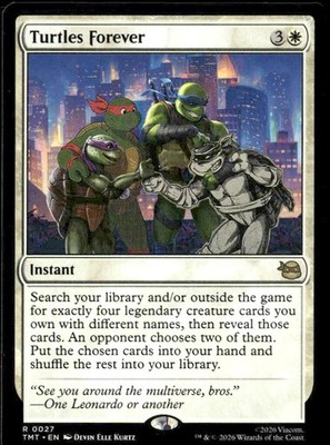 MTG TMT Turtles Forever Normal NM