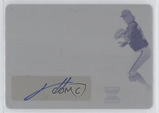 2022 Leaf Trinity Patch Printing Plate Yellow 1/1 Jackson Holliday Auto uk5