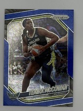 2025 Panini Prizm WNBA #48 Teaira McCowan Blue Velocity Prizms