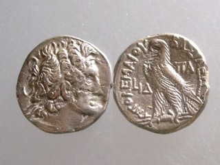 PTOLEMY XII SILVER TETRADRACHM____Father of Cleopatra VII____ILLEGITIMATE SON