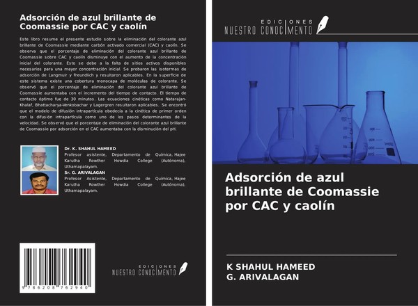 AdsorcióN De Azul Brillante De Coomassie Por Cac Y CaolíN Hameed (U. A.) Buch-image
