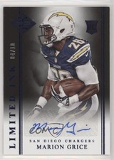 2014 Panini Limited Limited INK Blue 4/10 Marion Grice #LI-MG Auto 0c2