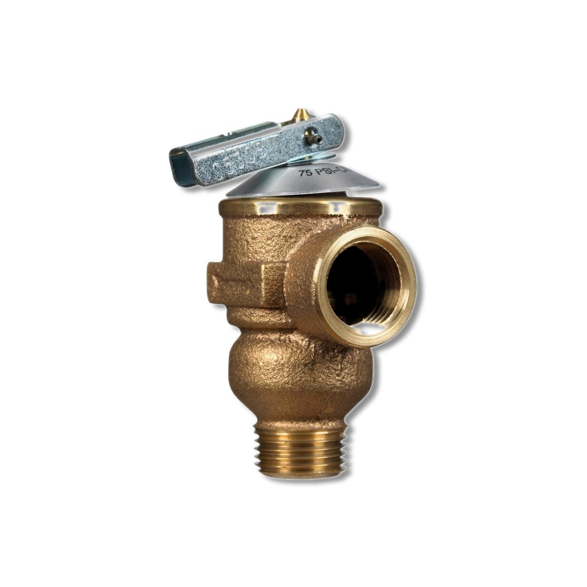 Cash Acme 1/2 in Bronze Pressure Relief Valve 18277-0075