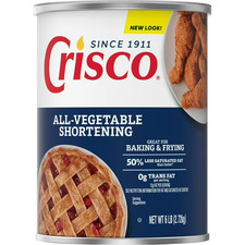 Crisco All-Vegetable Shortening 6 lbs. FREE SHIPPING 