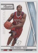 2010 Prestige Rookie Draft Picks Rights Light Blue 269/999 Evan Turner #152 0l2