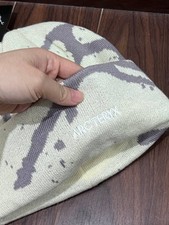 Arc'teryx Grotto Toque Beige Merino Wool Knit Beanie - Unisex Winter Ski NWT