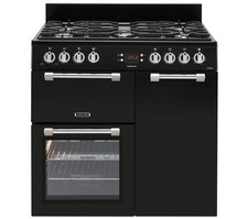 Leisure CK90G232K Cookmaster 90cm 5 Burners A+/A Black Gas Range Cooker