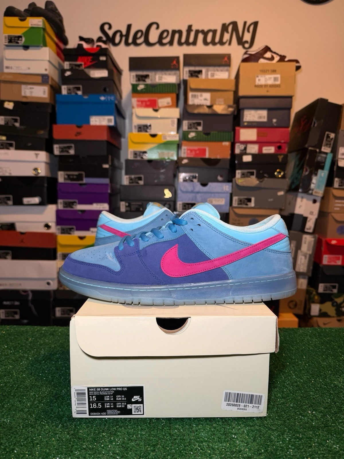 Nike SB Dunk Low Run The Jewels, talla 15, ligeramente usadas con caja