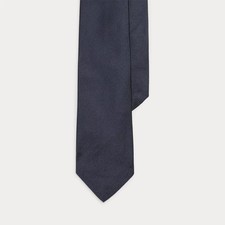 Polo Ralph Lauren Men's Silk Repp Navy Necktie-OS