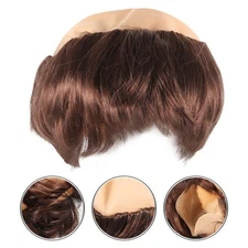Monk Bald Cap Wig Prop Wig for Halloween Party Cosplay Adults
