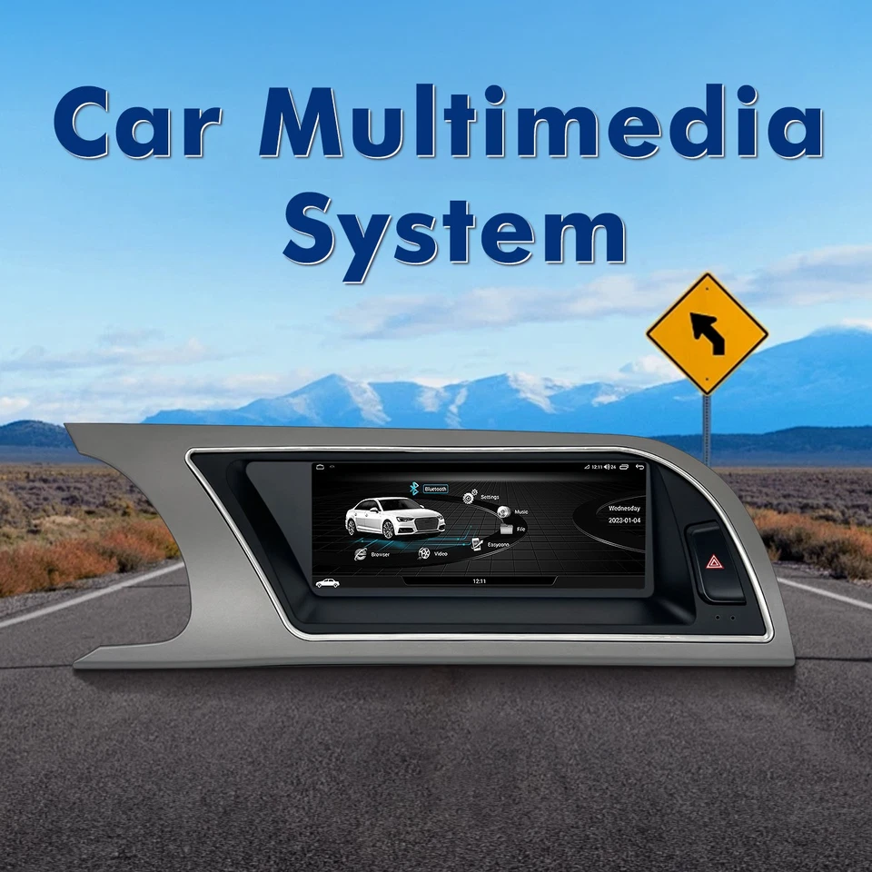 8.8" Apple Carplay Android Autoradio Multimedia 32GB Für Audi A4 RS4 2009-2012 - Bild 3 von 4