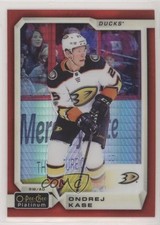 2018-19 O-Pee-Chee Platinum Red Prism 179/199 Ondrej Kase #124 4kz