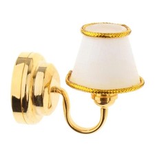Cute Realistic Sconce Wall Lamp Bedroom Furniture Play Doll House Decoration