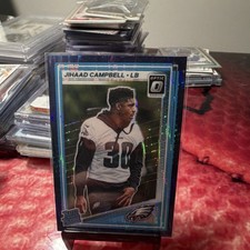 Donruss Optic Rated Rookie NFL 2 Card Lot Jihaad Campbell Carson Schwesinger