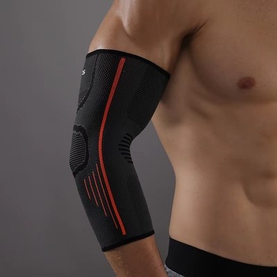 Elbow Guard Support Wraps Gym Bandage Brace Tennis Golfer Arthritis Pain