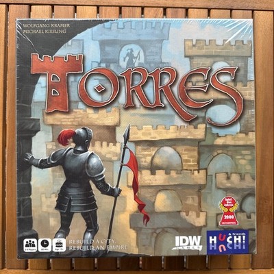 IDW Games Torres Board Game, Spiel des Jahres Winner, New Sealed