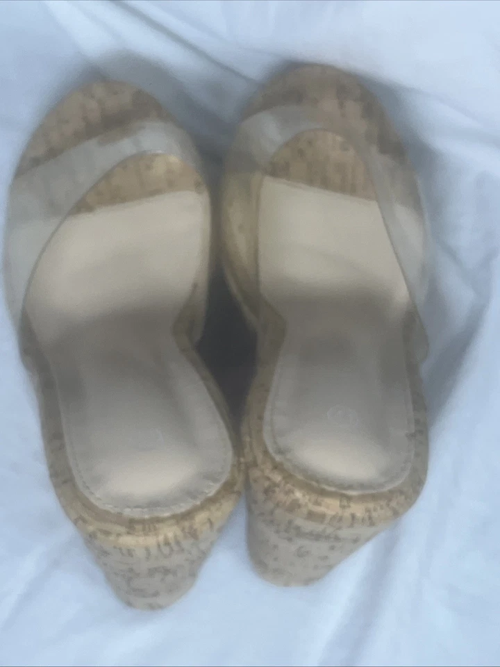 Sandálias anabela femininas tamanho 41 - Imagem 3 de 4