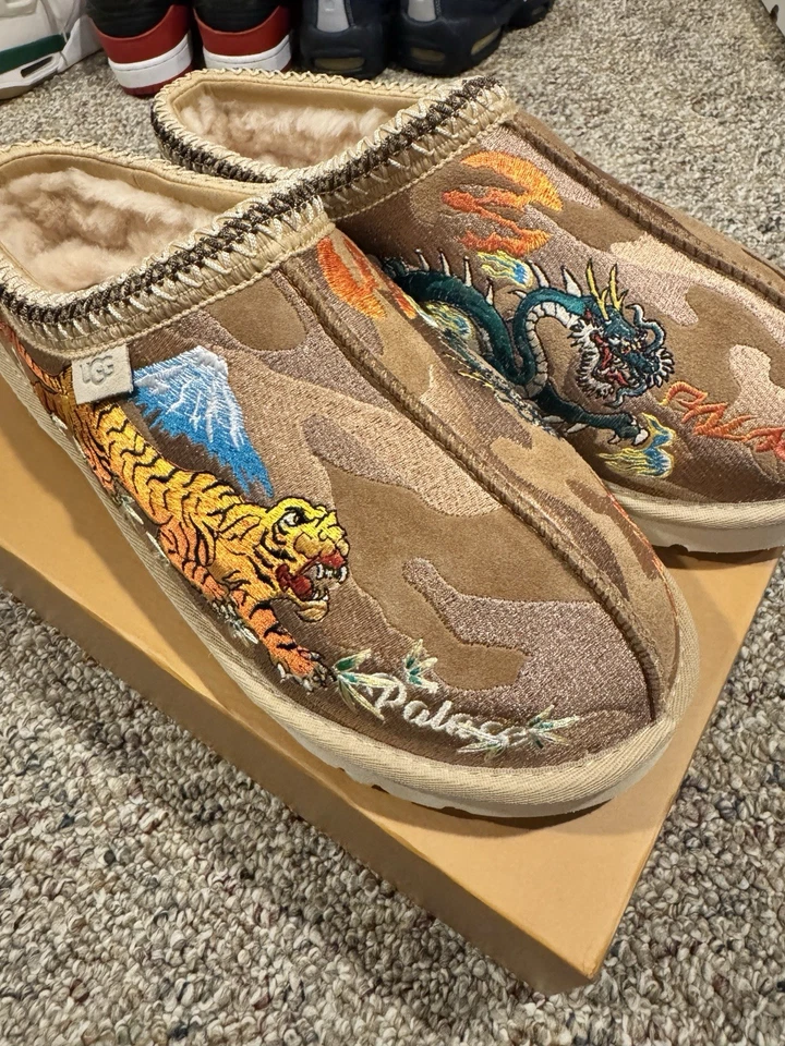 Новый UGG X дворец Тасман, каштановый камуфляж, размер 10 - Изображение 2 из 4