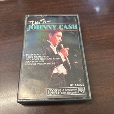 This Is Johnny Cash CASSETTE Free Shipping